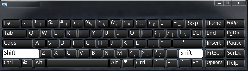 Shift Key All Functions Keyboard Shortcuts IONOS CA