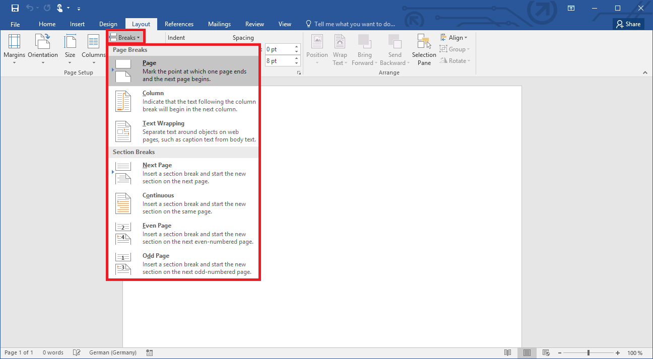 Word Adding Page Numbers Editing Them And Numbering Pages Correctly 