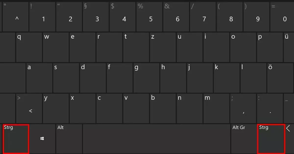 The Ctrl key: explanation and important shortcuts