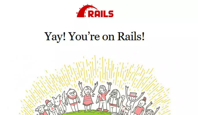 You're on Rails