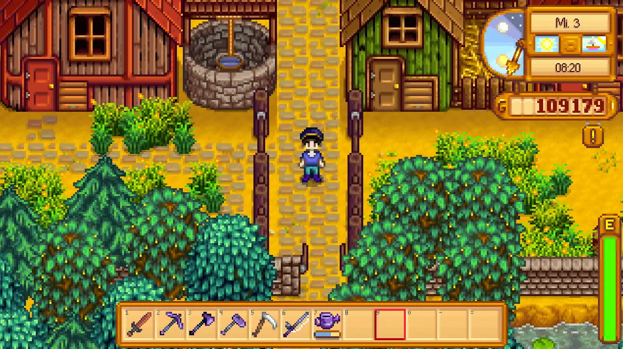 Farm in Stardew Valley