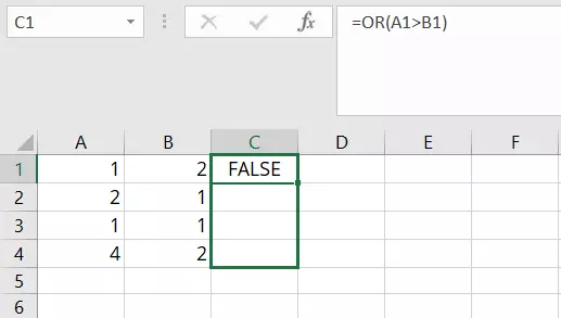 Extending the Excel OR function to multiple cells