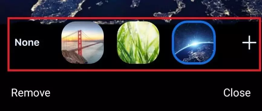 Add Zoom background in Android app