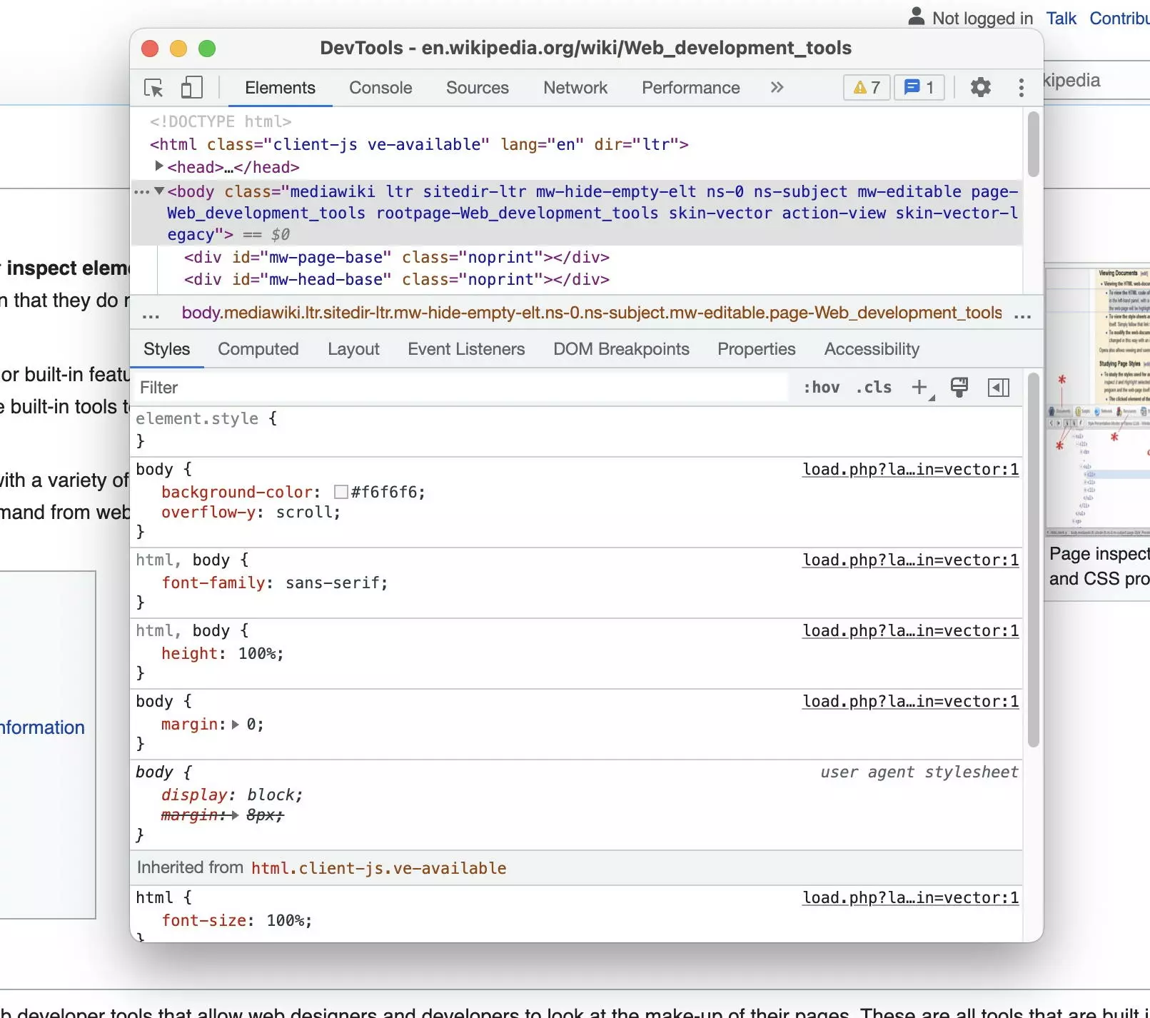 Chrome Developer Tools open in a separate window