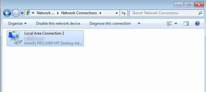 Overview of network connections in Windows 7