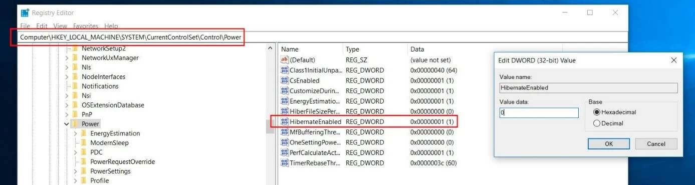 Windows 10: Open entry in the Registry Editor