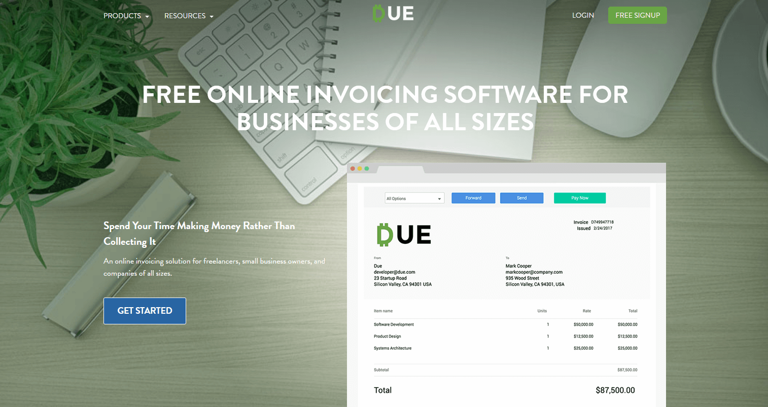 10 Best Invoicing Softwares Description And Comparison Ionos Ca